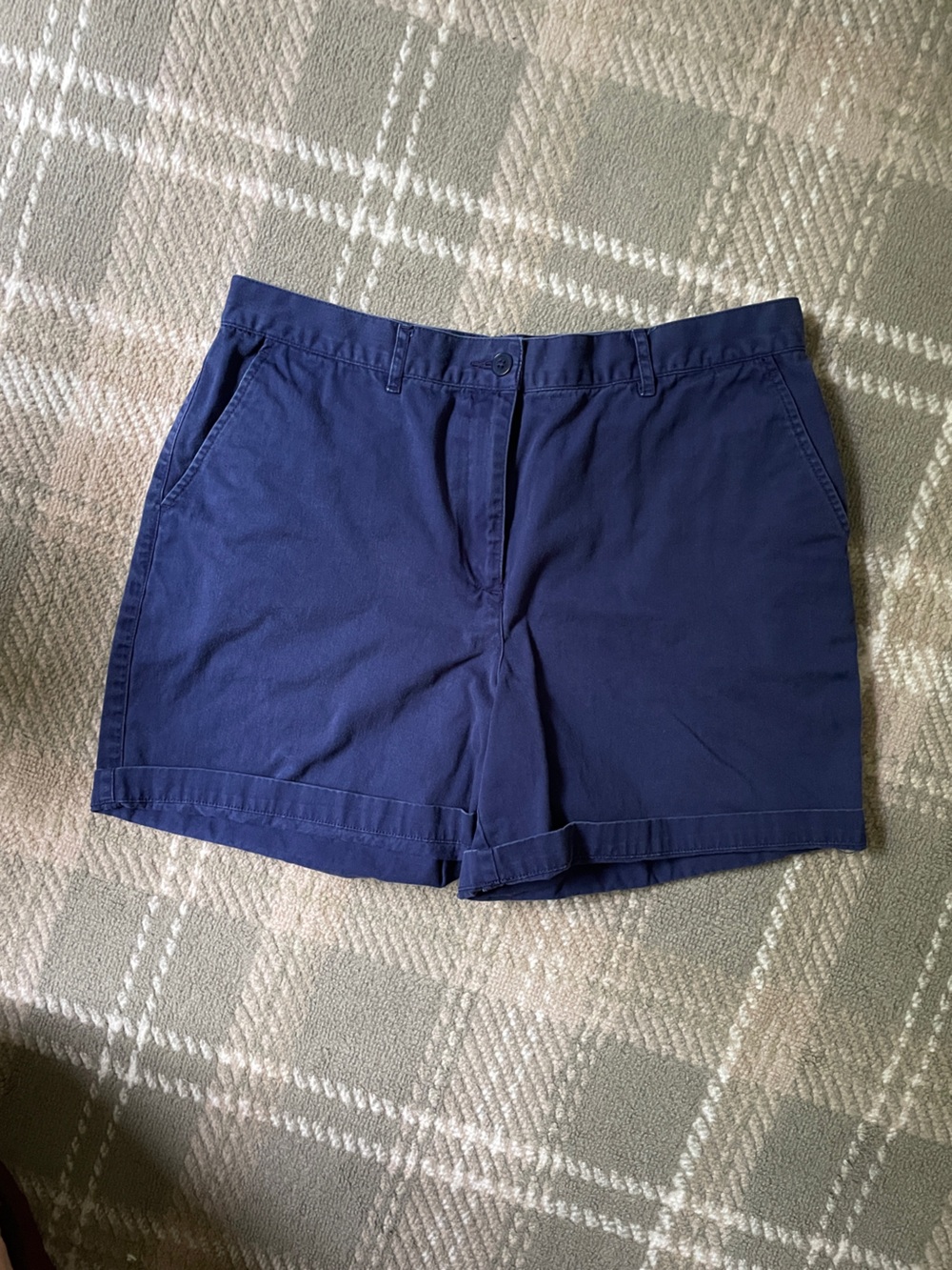 VTG Ralph Lauren navy blue cotton shorts 12